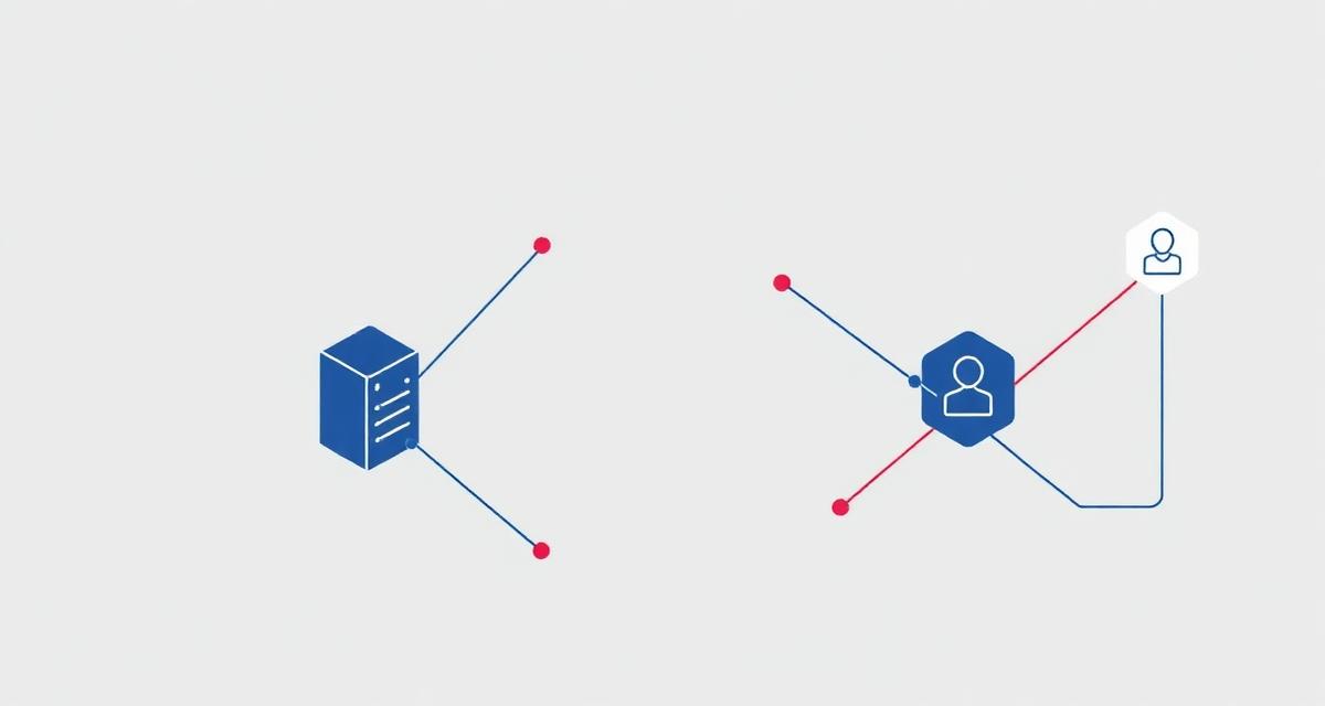 Illustration of an MCP server connecting an enterprise system to AI assistants